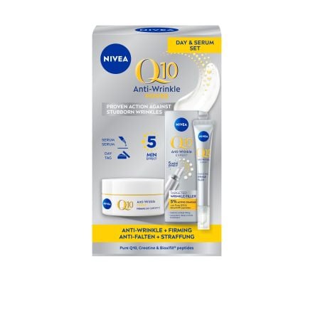 NIVEA Q10 POWER Дуо комплект за лице крем и серум