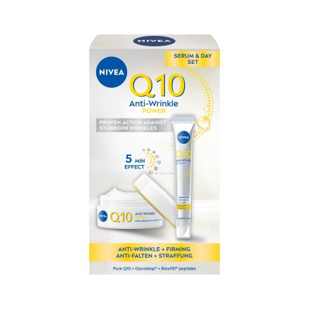 NIVEA Q10 POWER Дуо комплект за лице крем и серум