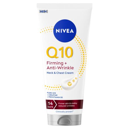 NIVEA Q10 Крем против бръчки за шия и деколте, 200мл.