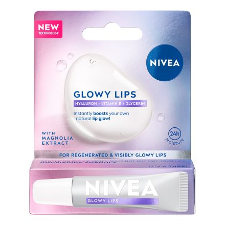NIVEA GLOWY LIPS CLEAR Балсам за устни 