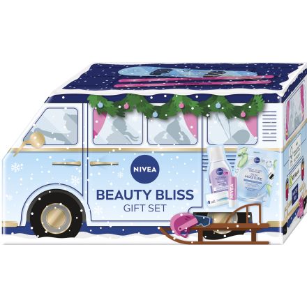 NIVEA BEAUTY BLISS Комплект маска за лице+универсален крем+мцеларна вода