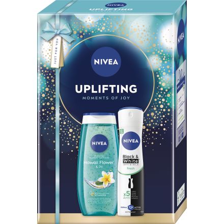 NIVEA UPLIFTING MOMENTS OF JOY Подаръчен комплект део спрей+ душ гел