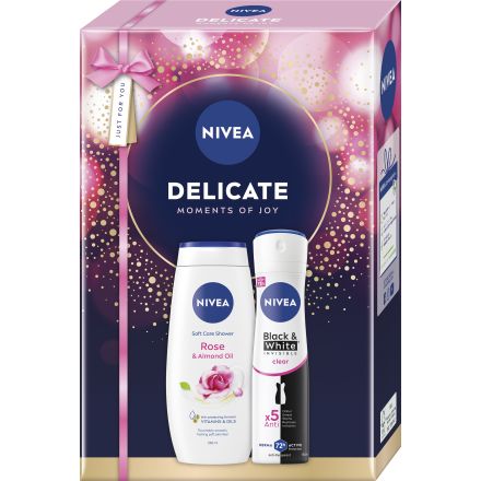  NIVEA PERSONAL CARE DELICATE MOMENTS OF JOY Подаръчен комплект део спрей+душ гел
