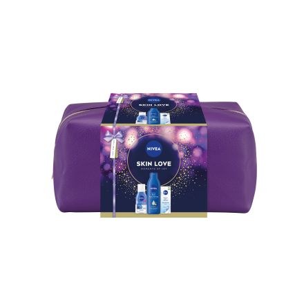 NIVEA SKIN LOVE Комплект крем за лице+мицеларна вода+мляко за тяло
