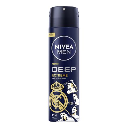 NIVEA MEN DEEP SPORT REAL MADRID Мъжке дeo спрей, 150 мл