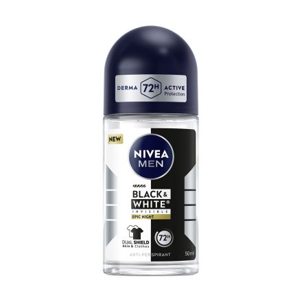 NIVEA MEN INVISIBLE ON BLACK&WHITE EPIC NIGHT Део рол-он, 50мл.