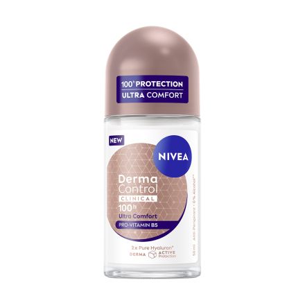 NIVEA DEO DERMA CONTROL CLINICAL ULTRA COMFORT Дамски рол-он, 50мл.