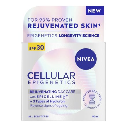 NIVEA CELLULAR EPIGENETICS SPF30 Дневен крем за лице, 50мл.