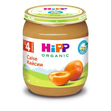 HIPP BIO Пюре Кайсии 4+месеца 4212, 125 г