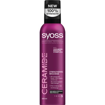 SYOSS CERAMIDE Пяна за коса, 250 мл.