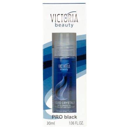 VICTORIA BEAUTY Течни кристали с ленено семе, 30 мл.