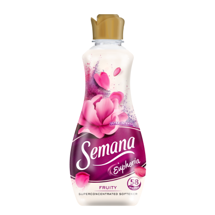 SEMANA SEMANA EUPHORIA Омекотител FRUITY 58 пранета, 1.45 л.
