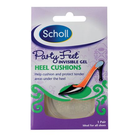 SCHOLL Силиконови възглавнички за пети, 1 чифт 