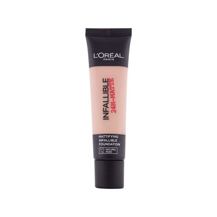 L'OREAL PARIS INFALLIBLE MATTE Фон дьо тен 12 NATURAL ROSE, 35 мл.