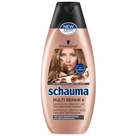 SCHAUMA MULTI REPAIR 6 Шампоан за коса суха и увредена, 400 мл.