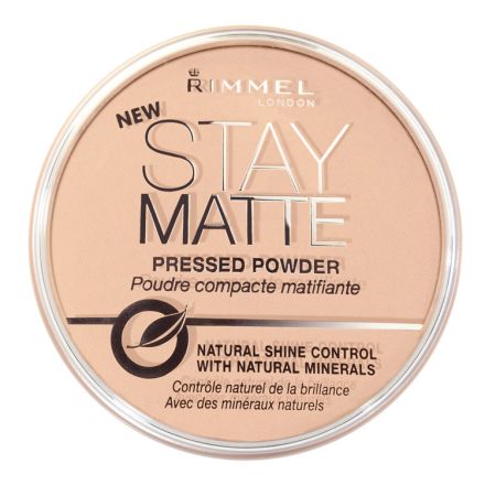 RIMMEL LONDON STAY MATTE 002  Компактна пудра