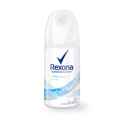 REXONA COTTON Дамски део спрей мини, 35 мл. 