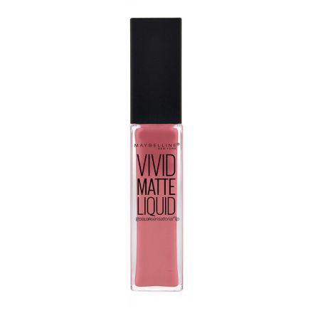 MAYBELLINE NEW YORK COLOR SENSATIONAL VIVID MATTE Течно червило 50 NUDE THRILL, 8 мл.