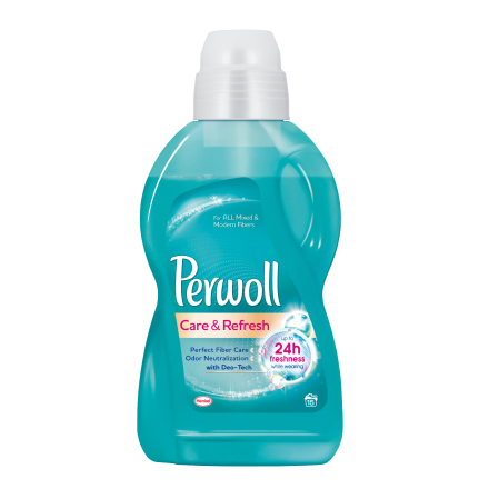 PERWOLL Care&Refresh Течен перилен препарат, 900 мл.