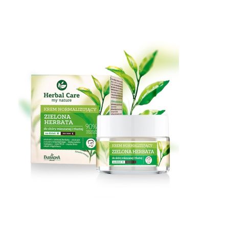FARMONA HERBAL CARE GREEN TEA NORMALISING CREAM DAY & NIGHT Крем за лице OILY AND COMBINATION SKIN, 50 мл.