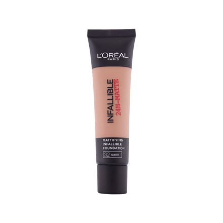 L'OREAL PARIS INFALLIBLE MATTE Фон дьо тен 32 AMBER, 35 мл.