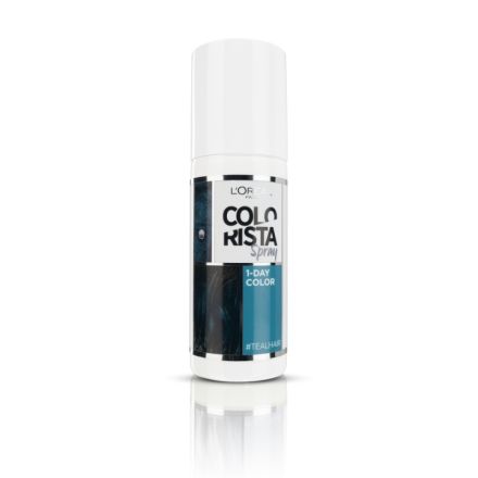 L'OREAL PARIS COLORISTA 1 DAY COLOR Оцветяващ спрей 7 Turquoise hair