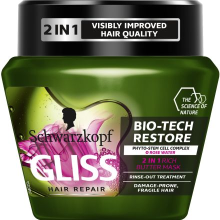 GLISS BIO-TECH RESTORE Mаска за коса възстановяваща, 300 мл.