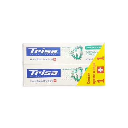 TRISA COMPLETE CARE Паста за зъби 2 х 75 мл.