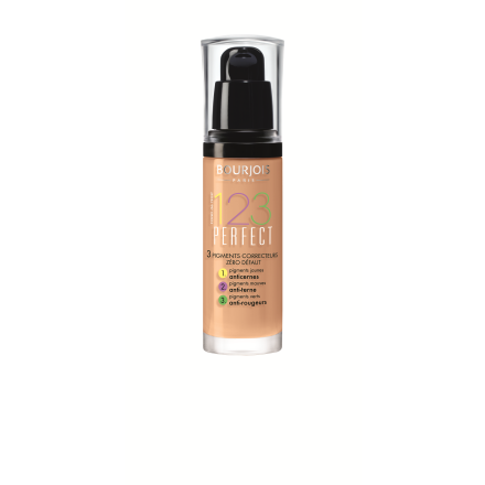 BOURJOIS Фон дьо тен 123 perfect №55 beige fonce, 30 мл.
