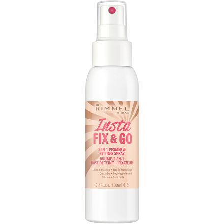 RIMMEL Фиксиращ спрей за грим #insta fix & go, 100 мл.