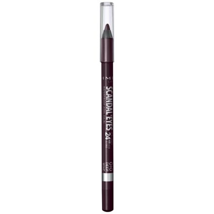 RIMMEL SCANDALEYES Водоустойчив молив за очи 010 deep wine, 1.2 гр.
