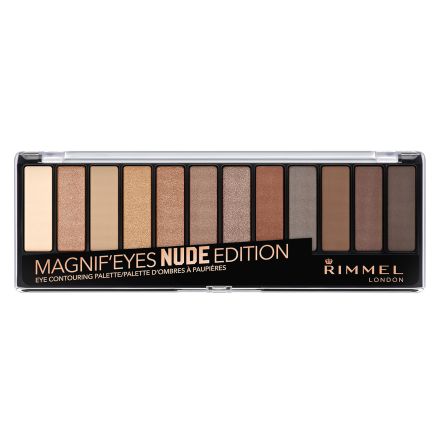 RIMMEL Палитра сенки за очи magnif'eyes №001 nude edition, 14.2 гр.