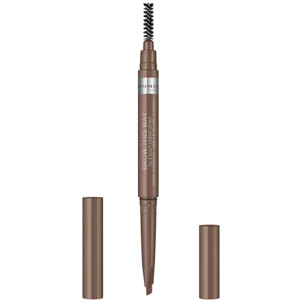 RIMMEL Молив за вежди 2 in 1 brow this way №001 blonde