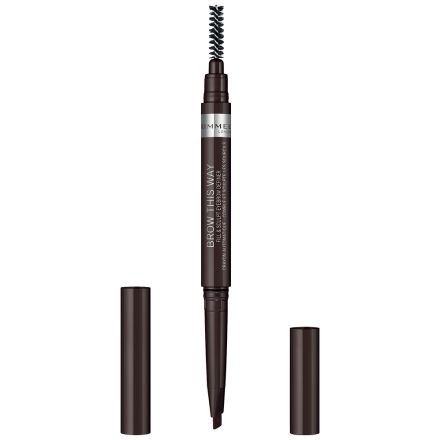 RIMMEL Молив за вежди 2 in 1 brow this way №003 dark
