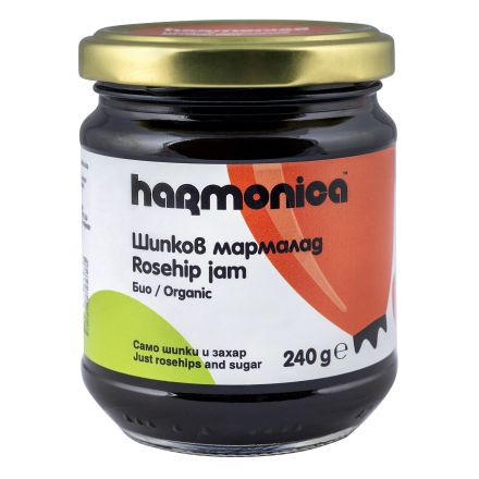 HARMONICA Био шипков мармалад, 240 гр