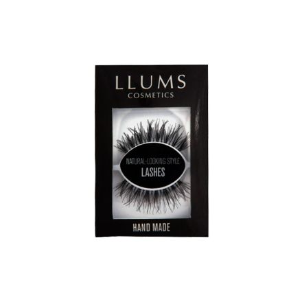 LLUMS Изкуствени мигли от естествен косъм 01