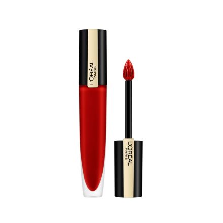 L'OREAL PARIS ROUGE SIGNATURE METALLICS ЧЕРВИЛО 203 MAGNETIZE