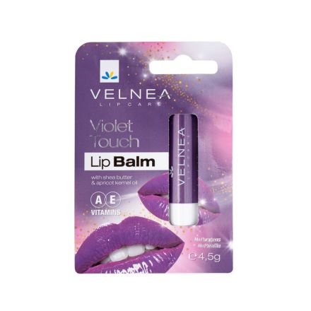 VELNEA VIOLET TOUCH Балсам за устни, 4.5 гр.