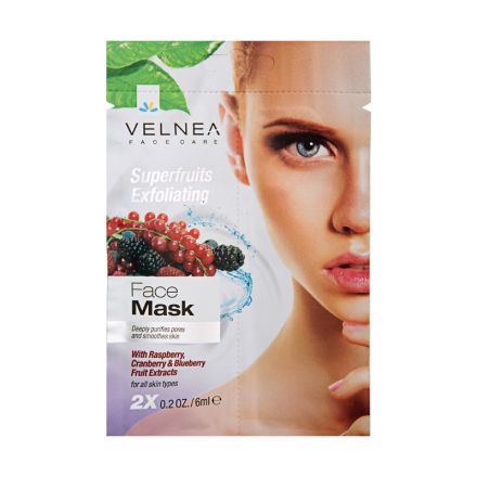 VELNEA Маска за лице пилинг, 2 х 6 мл.