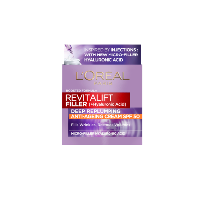 DERMO REVITALIFT FILLER Дневен крем SPF 50, 50мл