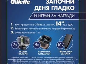 „Спечели с Gillette и Lilly drogerie“